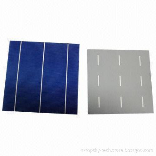 Hot Sale 6-inch 3BB High Efficiency Multi-crystalline Poly Solar Cell, Stable Performance